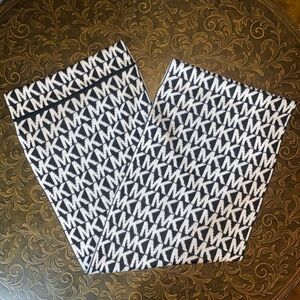 Michael Kors reversible infinity monogram scarf